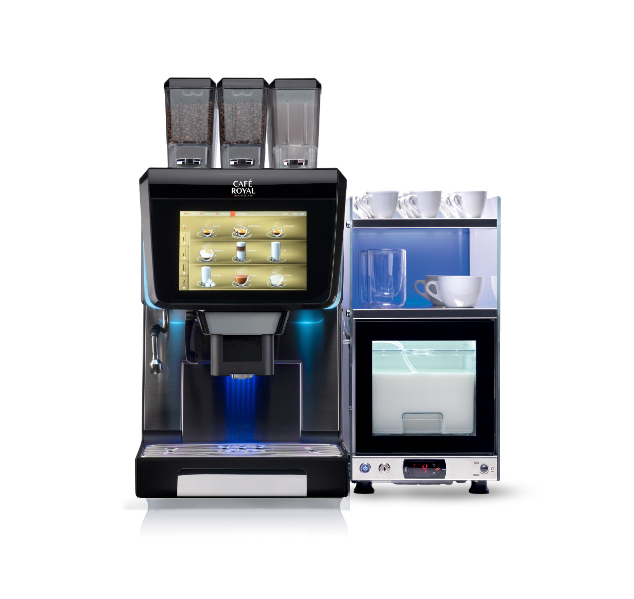 LA DOLCE VITA -2757 (2 COFFEE + 1 SOLUBLES) + FRIDGE