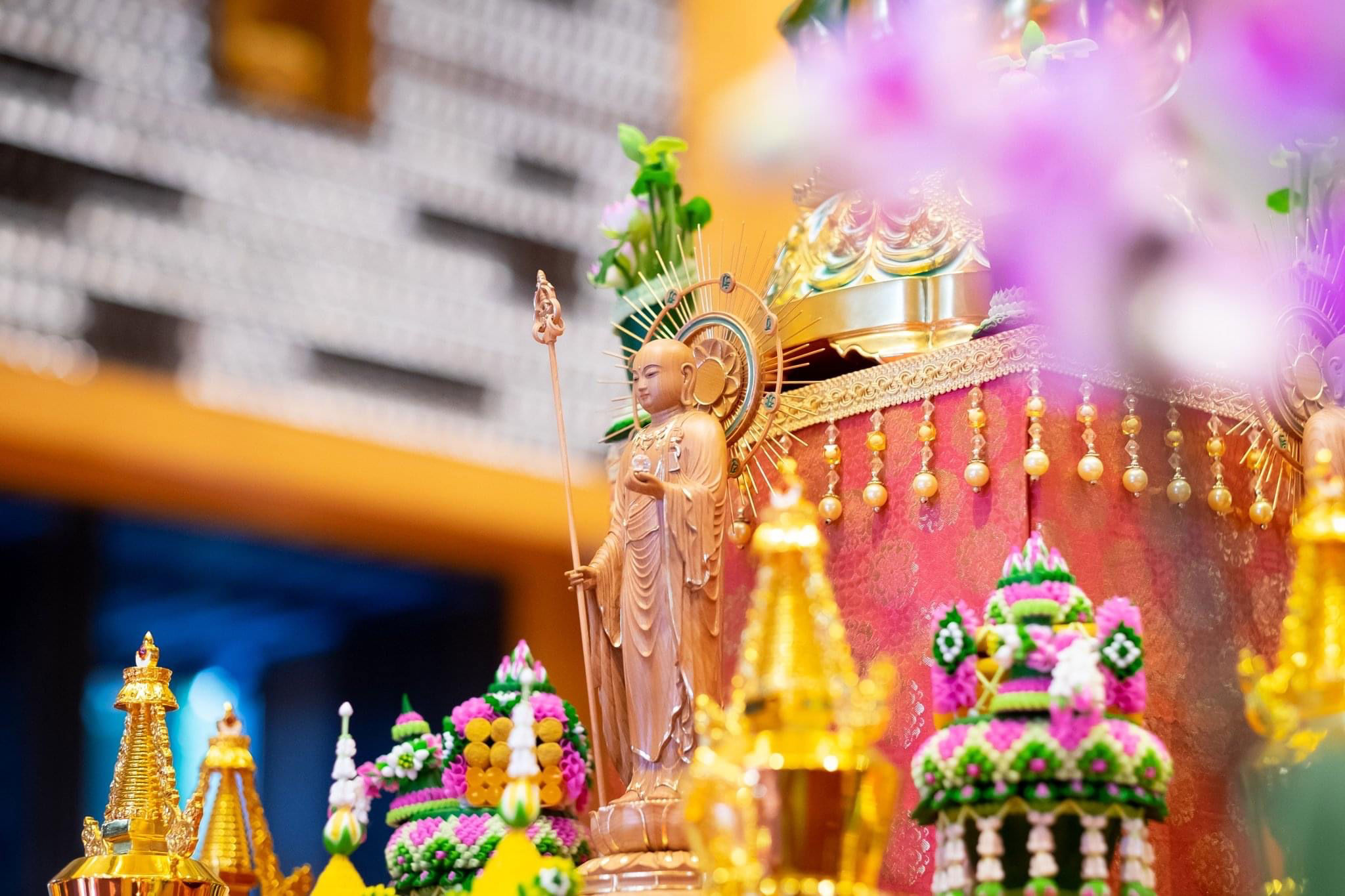 Ksitigarbha Bodhisattva Offering Group Practice