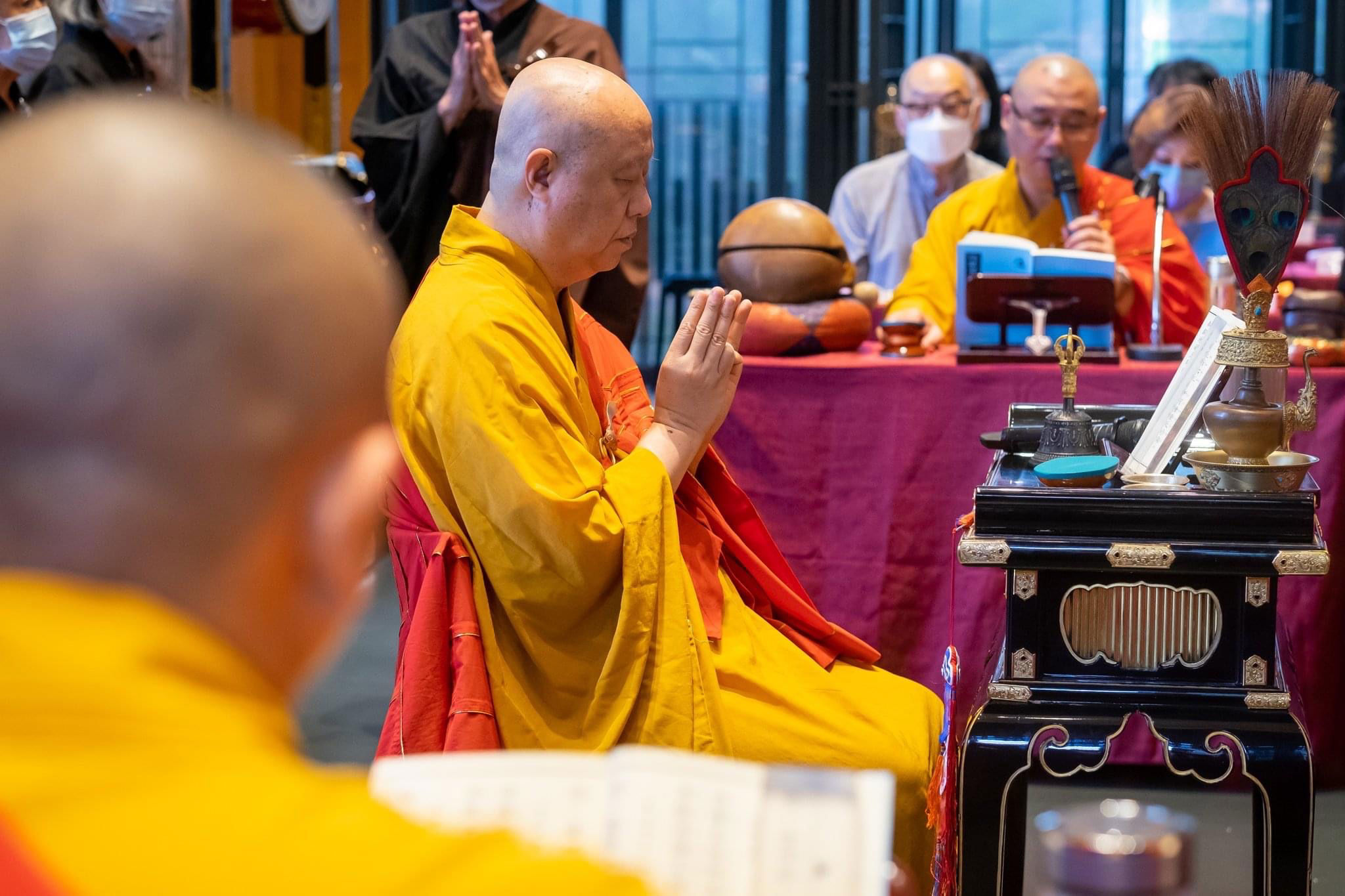 Ksitigarbha Bodhisattva Offering Group Practice
