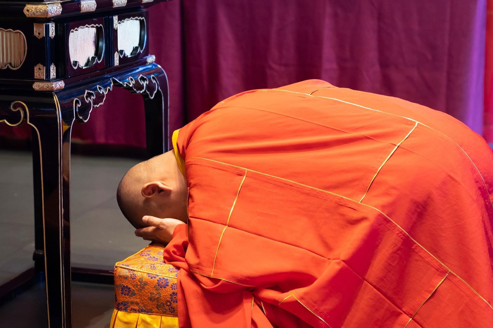Ksitigarbha Bodhisattva Offering Group Practice