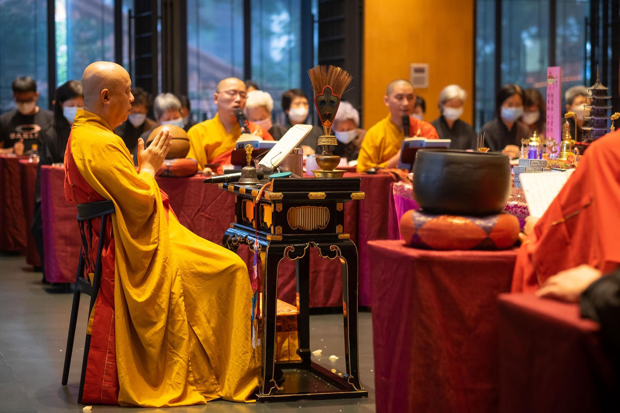 Avalokiteshvara Bodhisattva Renunciation Ceremony
