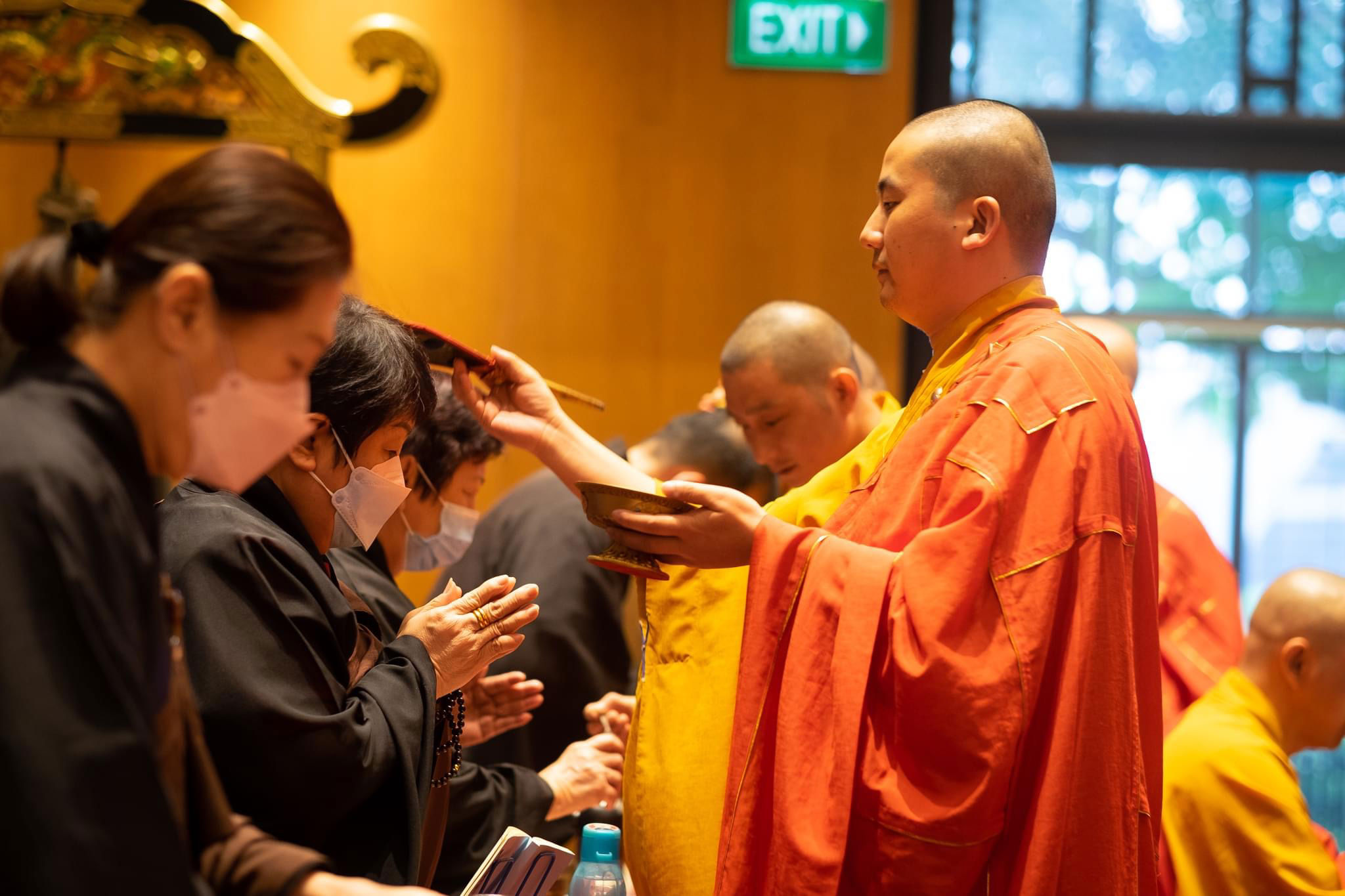Avalokiteshvara Bodhisattva Renunciation Ceremony