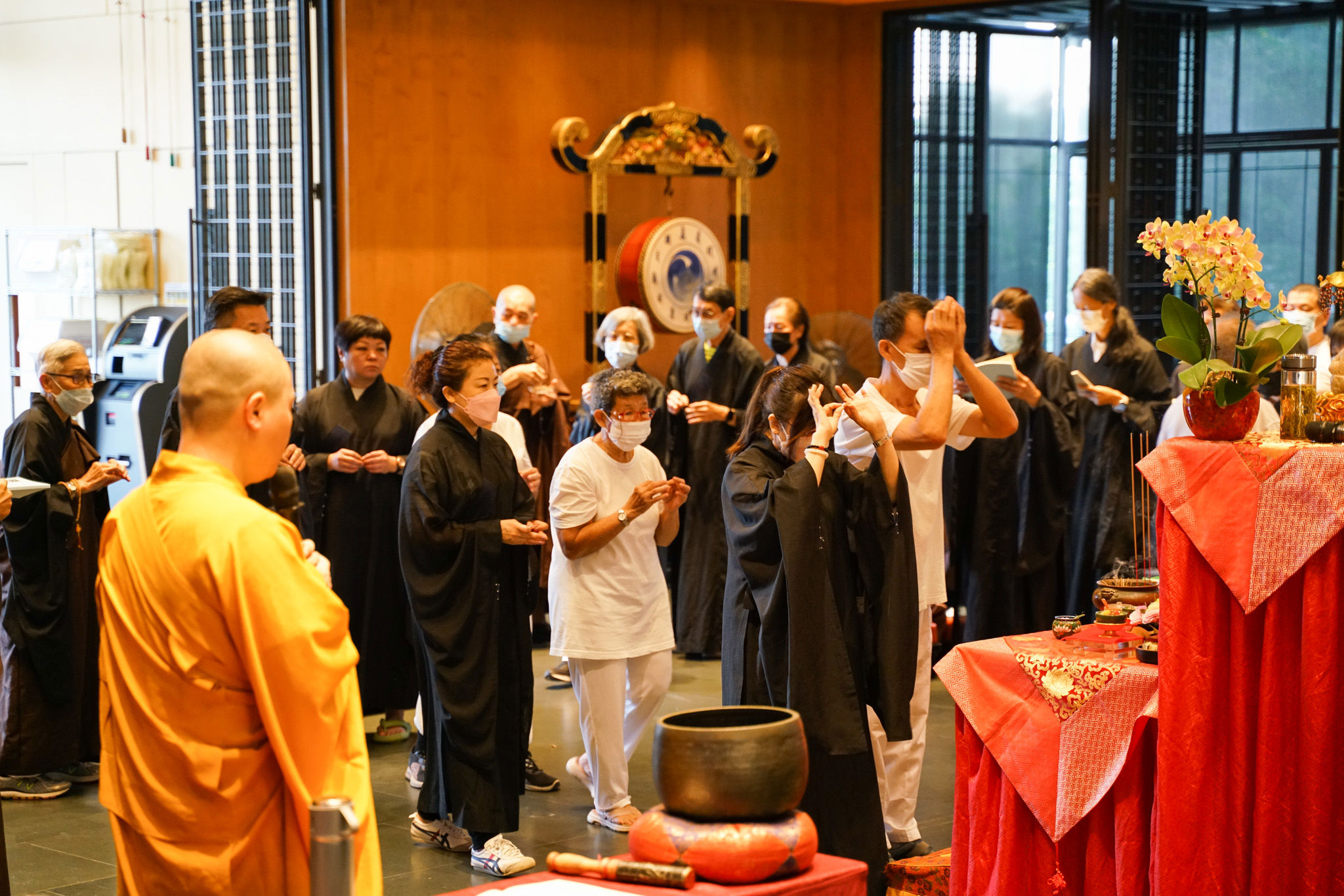 Eight Precepts Ceremony April 2023
