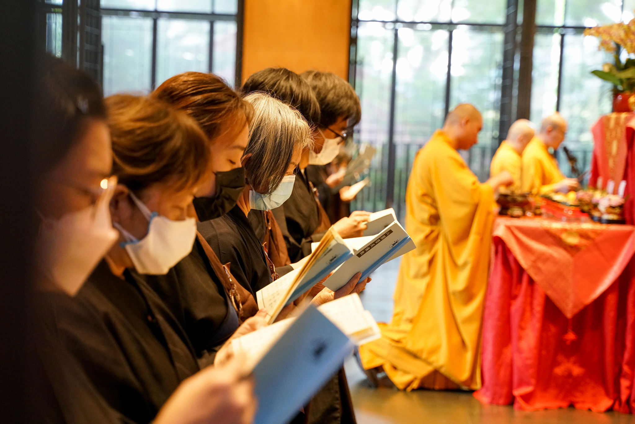 Eight Precepts Ceremony April 2023