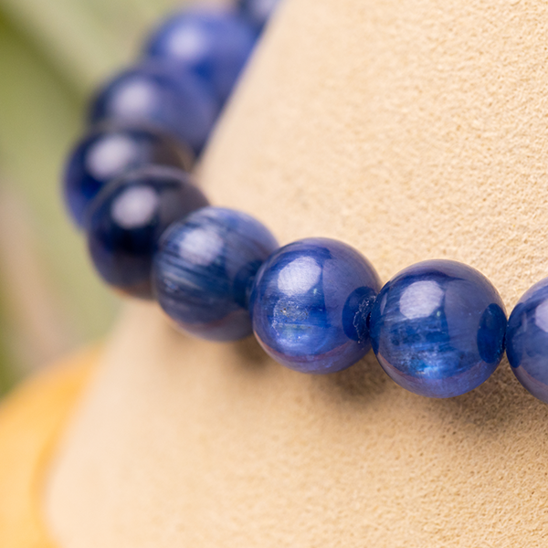 Blue ite Bracelet, For Daily Wear, Size: 8mm Beads at Rs 150/piece in  Khambhat