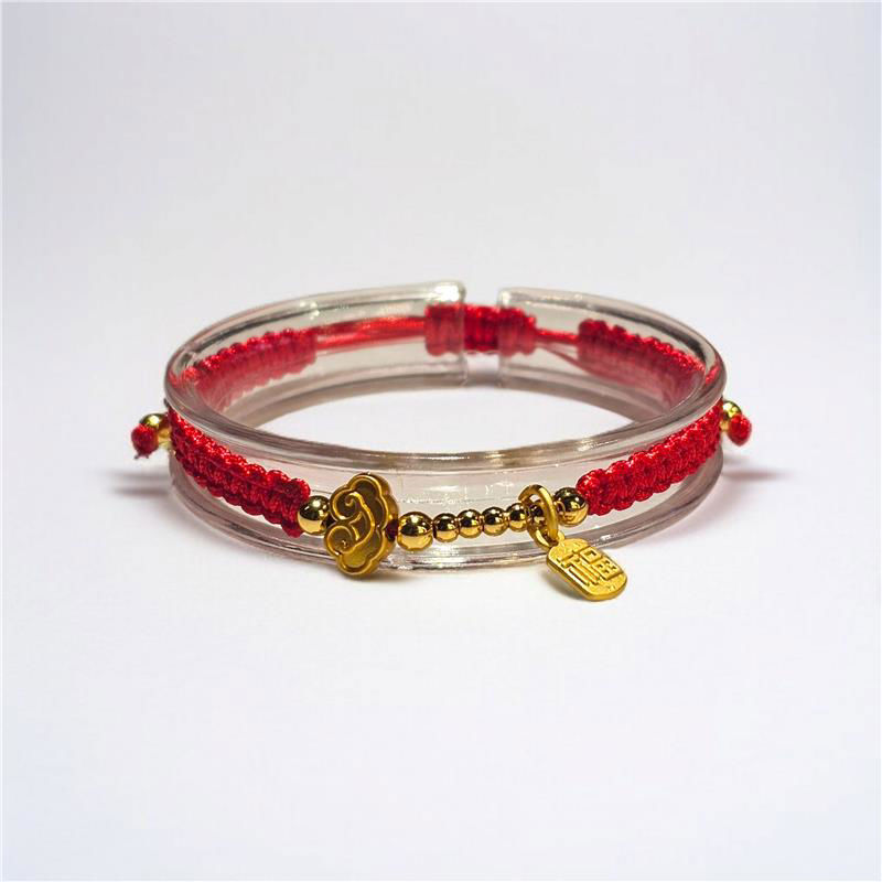 吉祥招财平安手绳 (可调节)