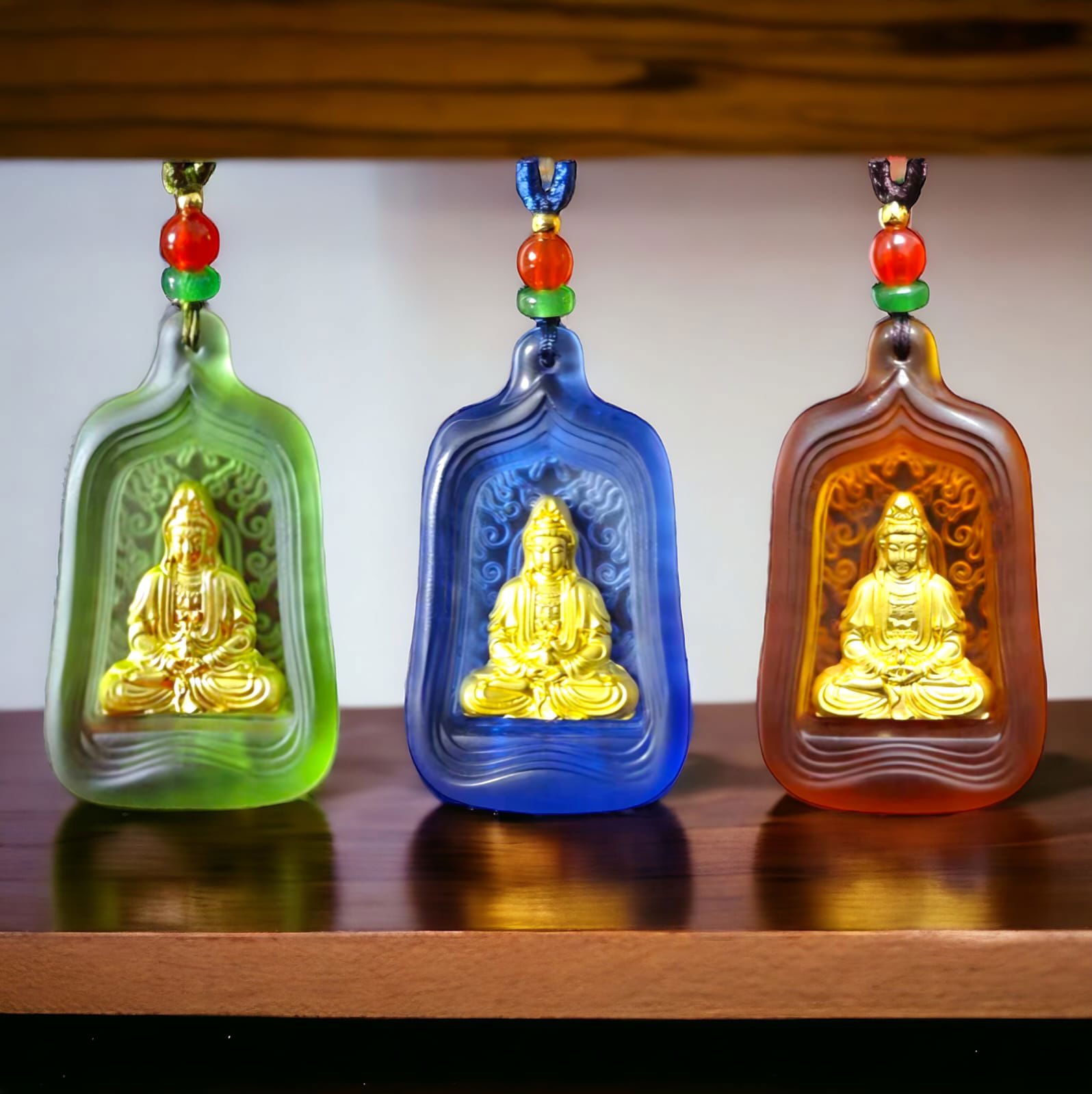 观世音菩萨 (Guanyin) 琉璃项链 (多款式)