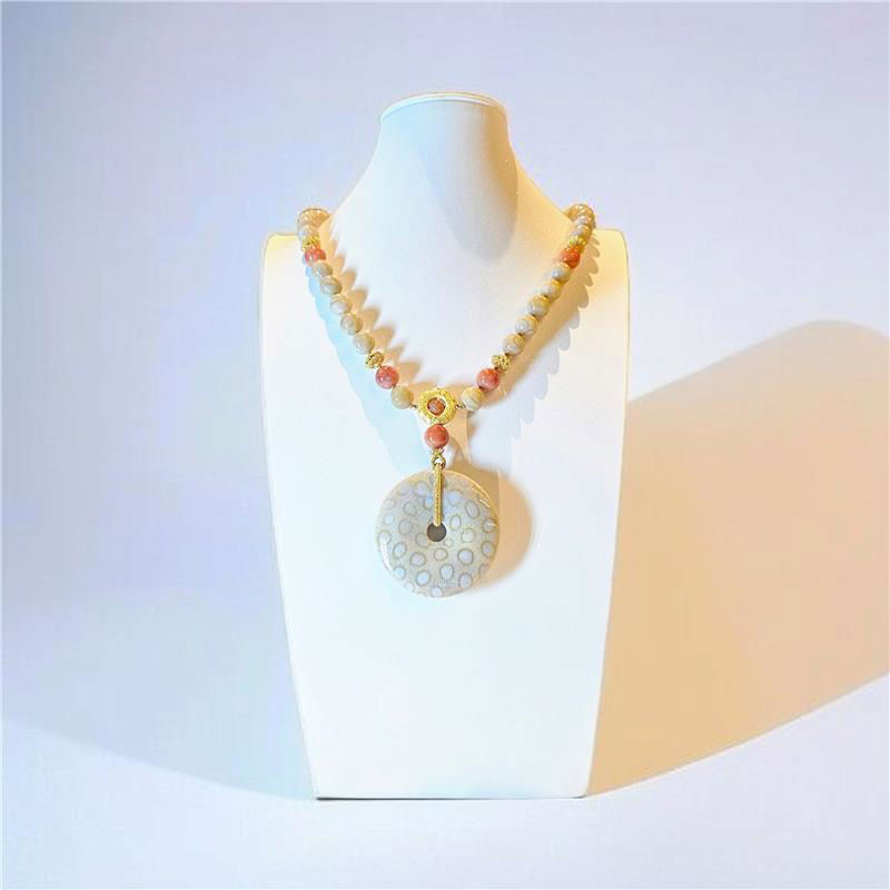 珊瑚玉吊坠 (50mm) (118g)