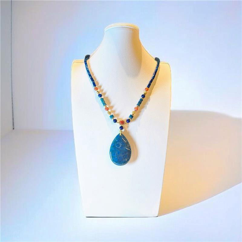 珊瑚玉吊坠 (48mm) (45g)