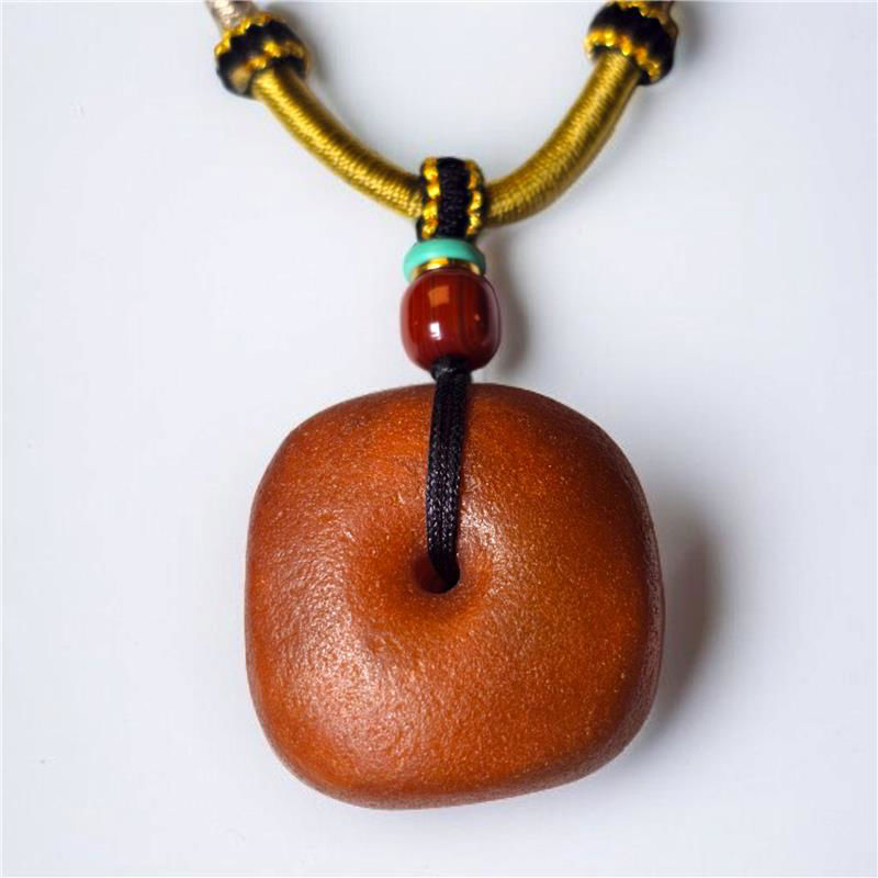 琥珀蜜蜡 (大扣子) 吊坠 (40mm)