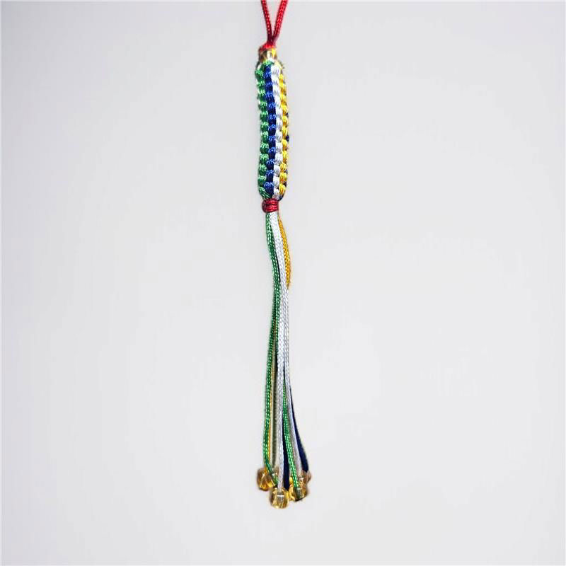 佛頂尊勝佛母 - 五色金刚結挂件