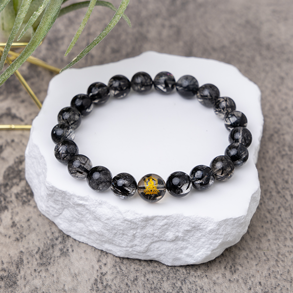 Tourmaline crystal bracelet on sale