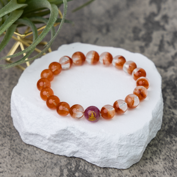 Red crystal best sale bracelet