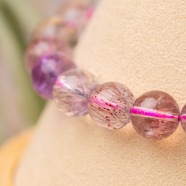 Super seven 2025 crystal bracelet