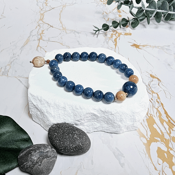 Red 2025 blue bracelet