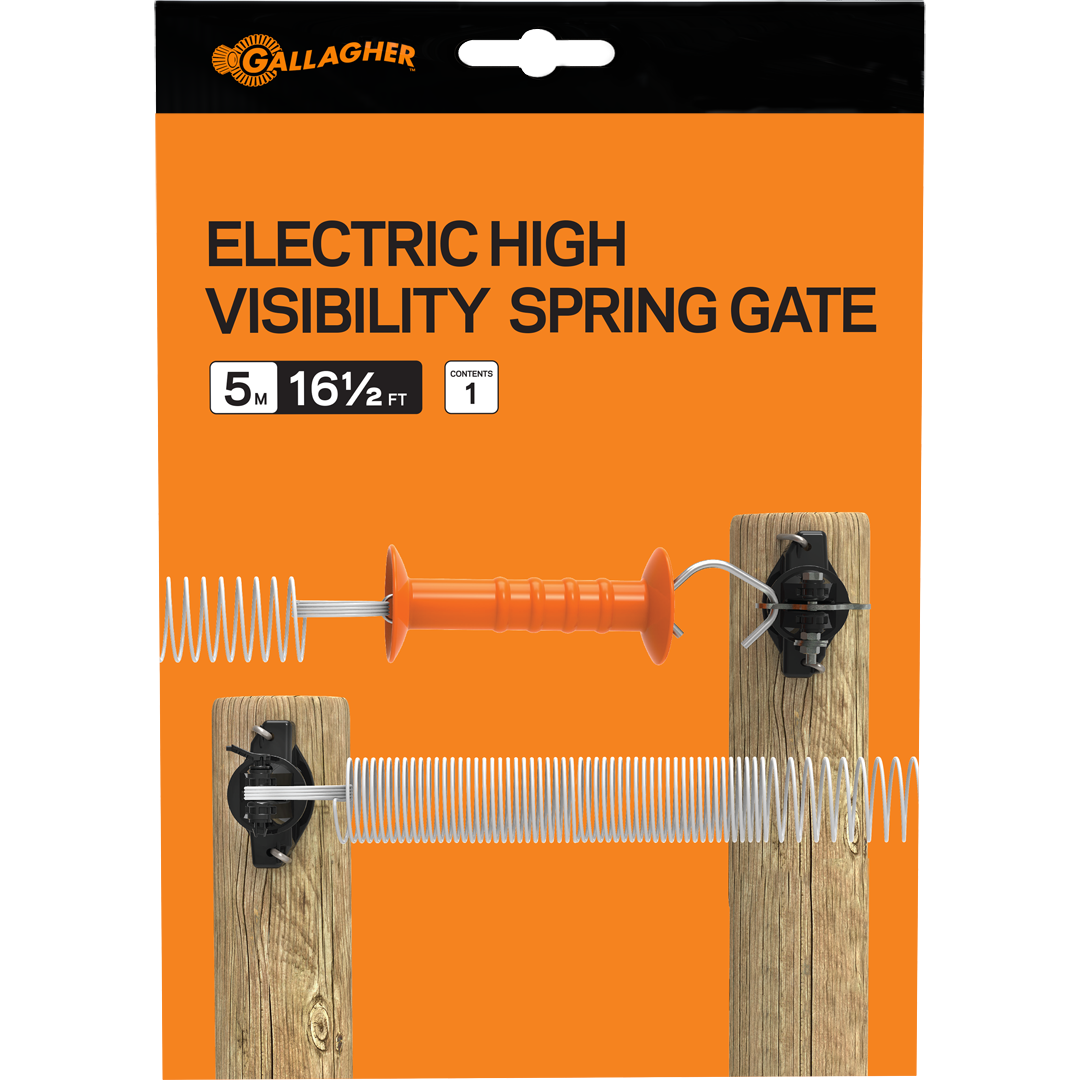 Gallagher Spring Gate High Visibility 3m To 5m