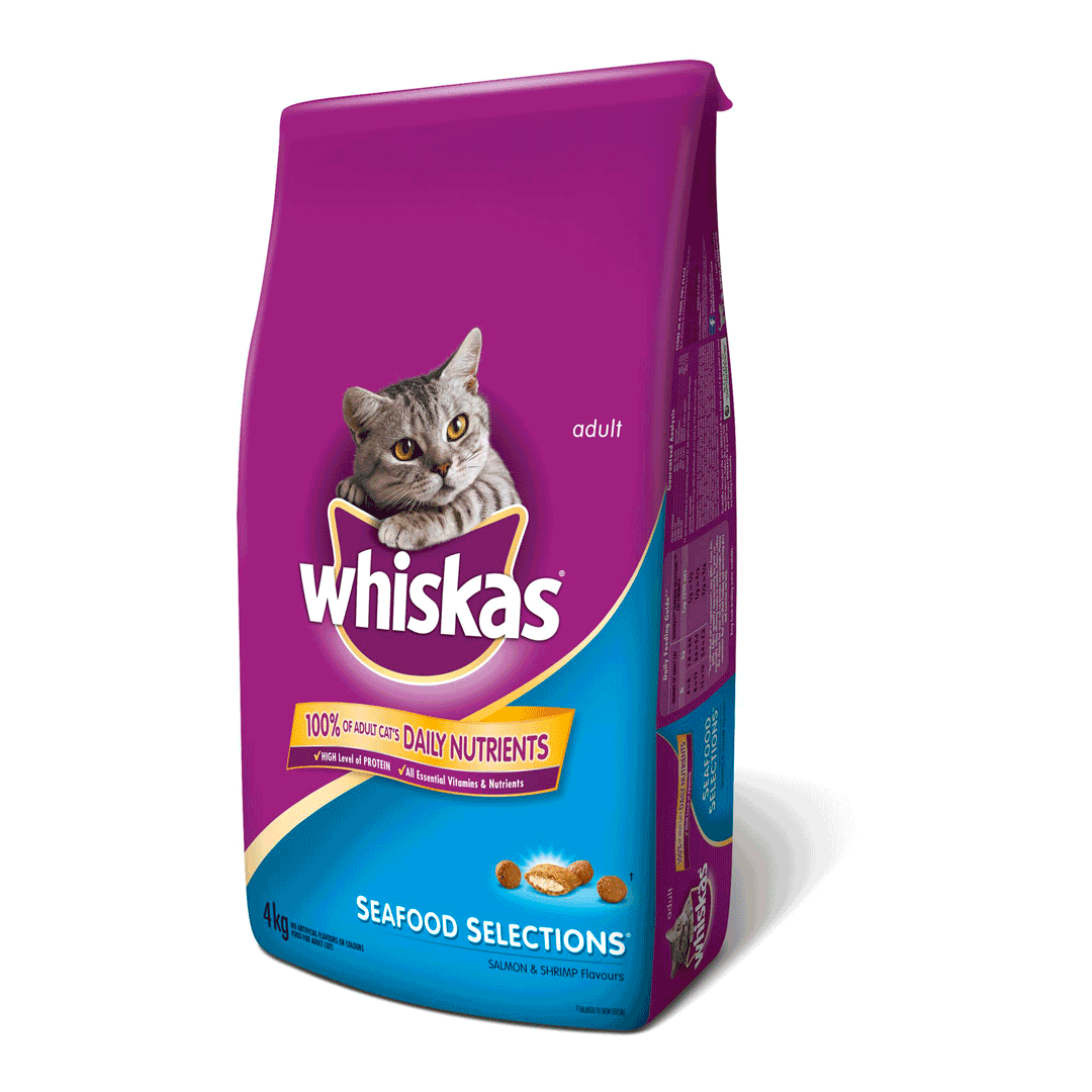 Whiskas Seafood Selections 4kg