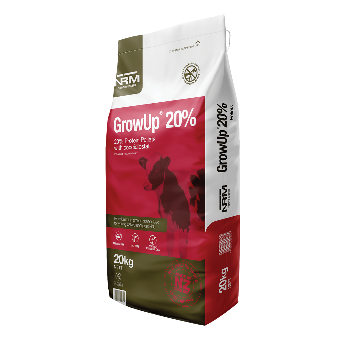 NRM GrowUp 20% Protein Pellets 20kg