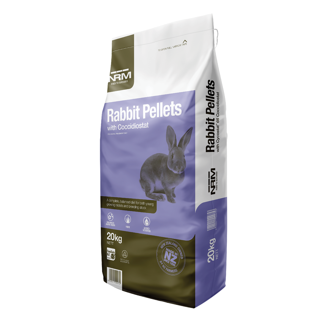 Rabbits pellets best sale