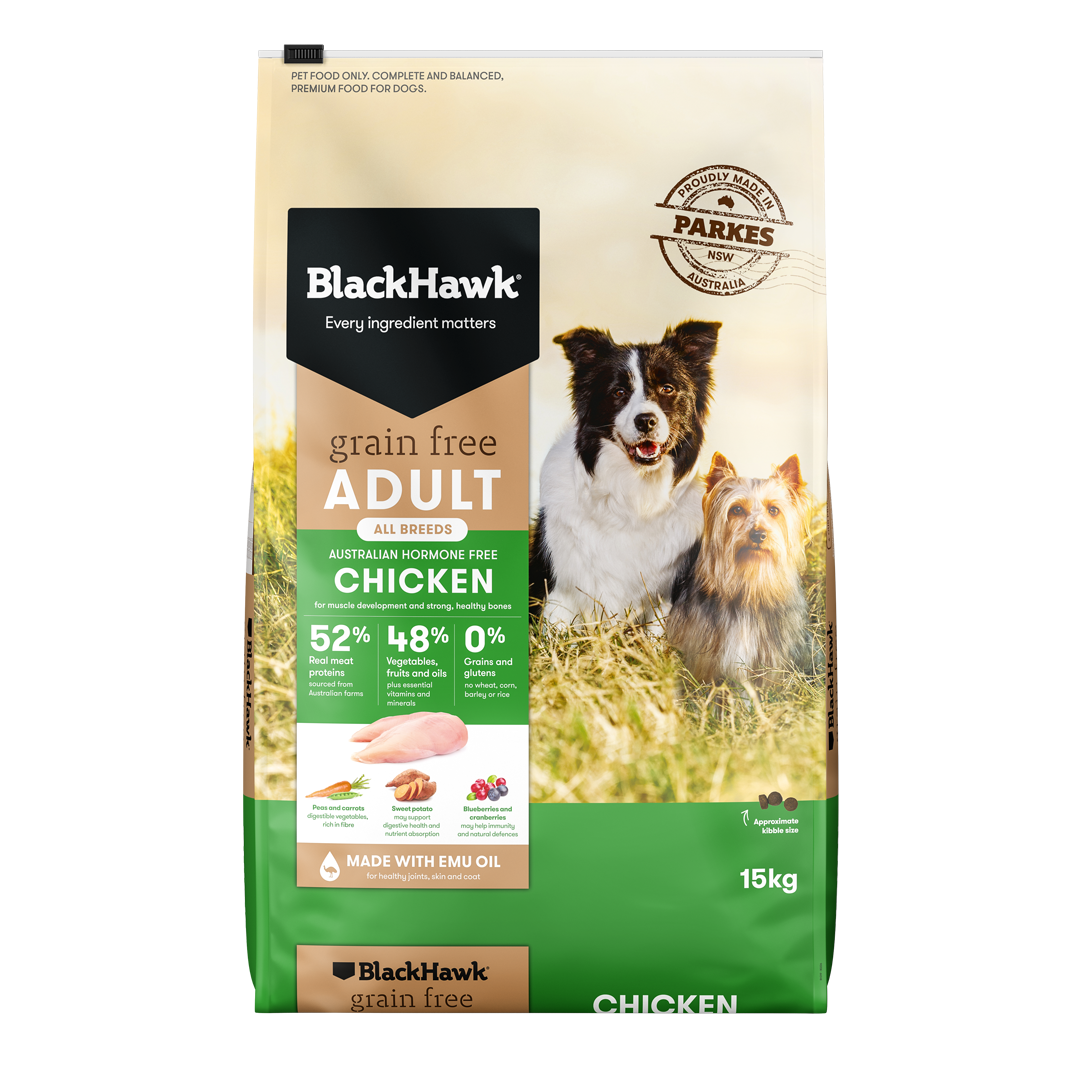 Black hawk store dog food coles