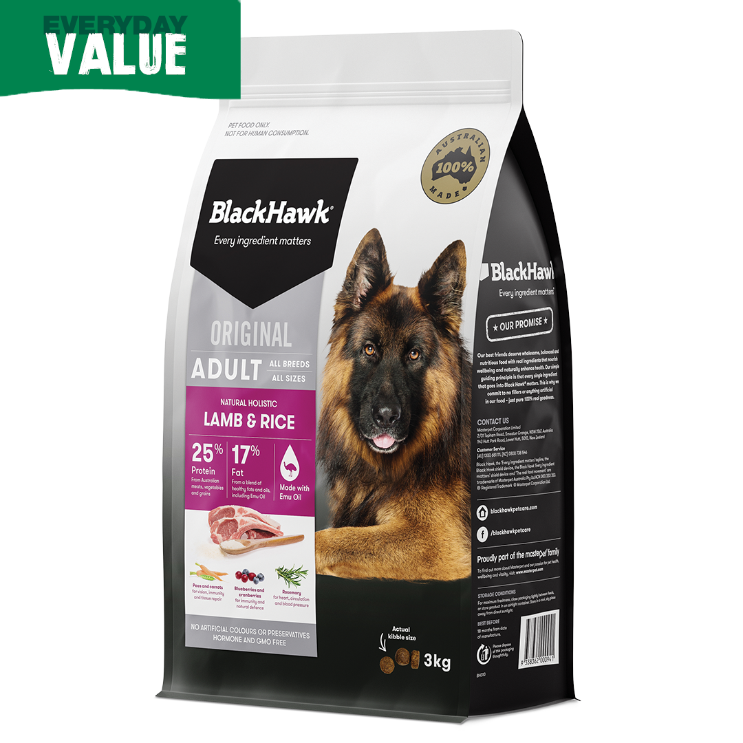 Black hawk puppy 3kg best sale