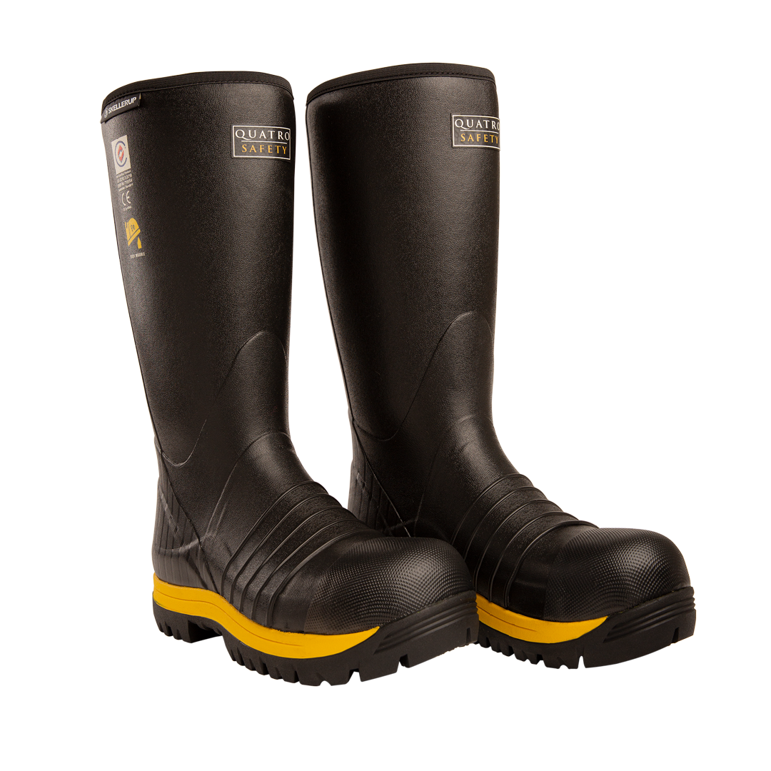 Quatro rubber boots best sale