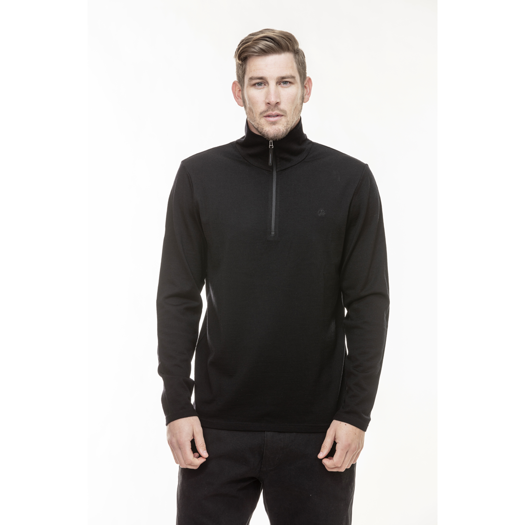 Swanndri Butler Merino Half Zip Mens