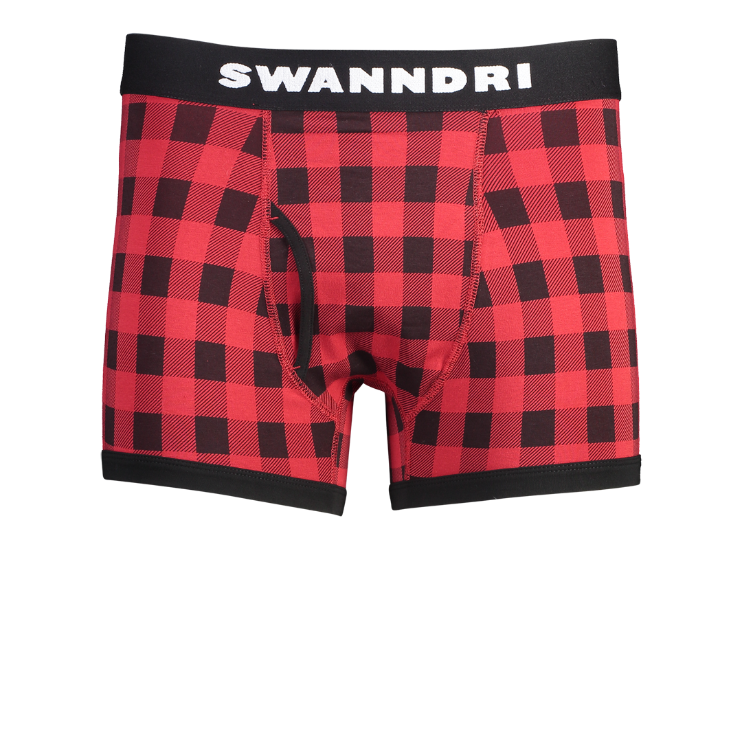 Buy Men's Cotton Undies (Blue Black Check) - Swanndri NZ