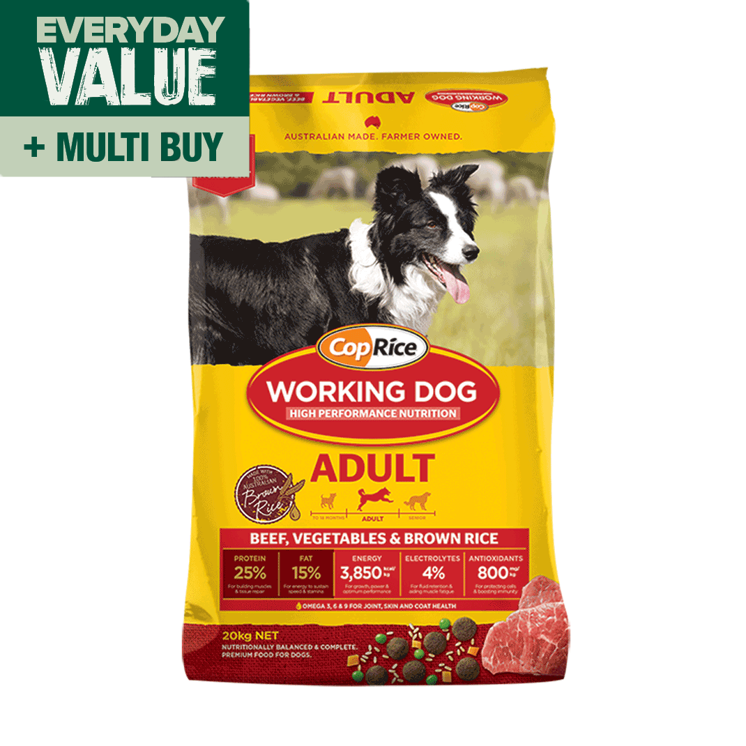 CopRice Working Dog Adult Beef 20kg