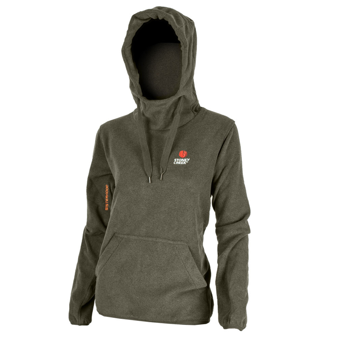 Stoney creek lace up fleece hood hotsell