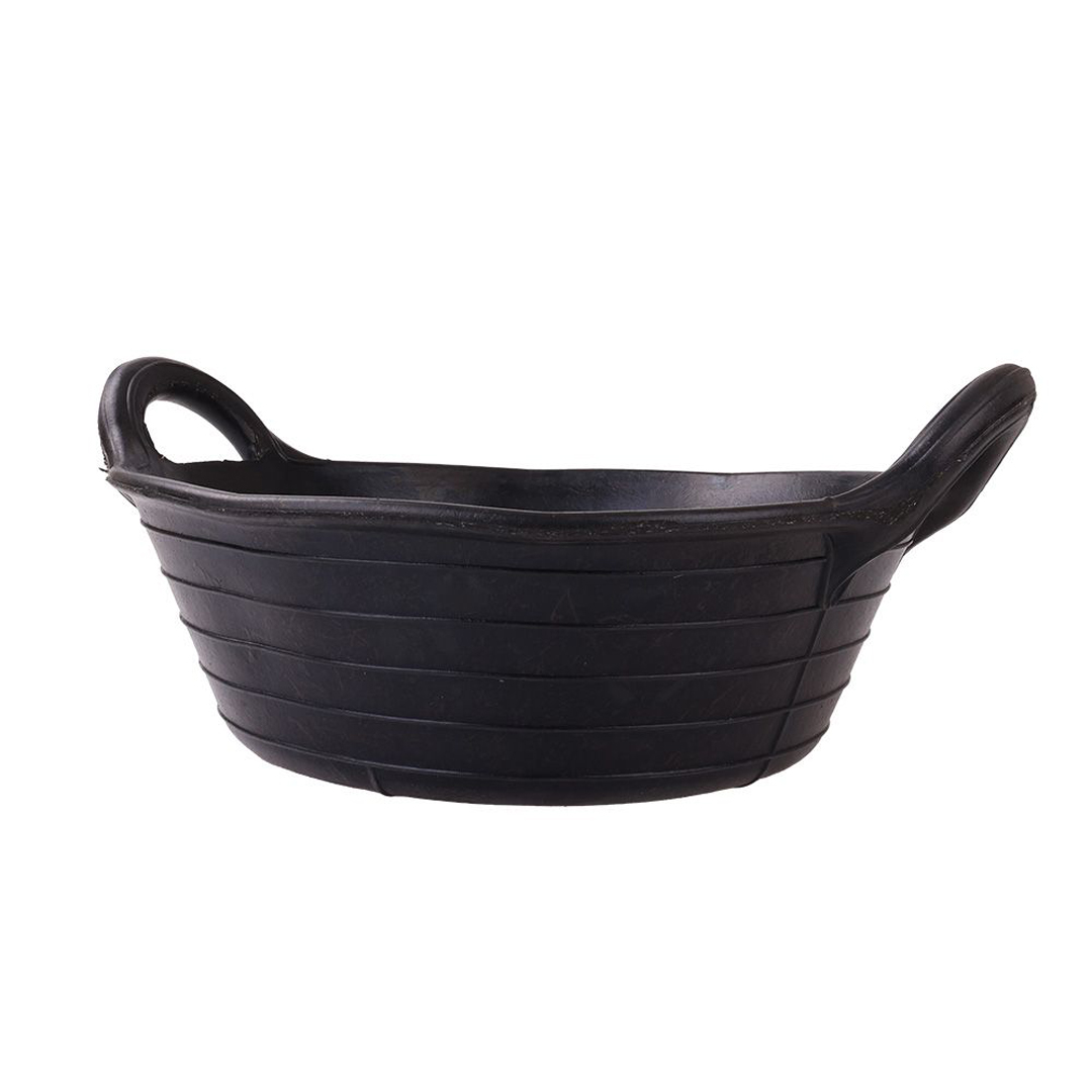 Shoof Feed Tub Recycled Rubber 2 Handle 12L