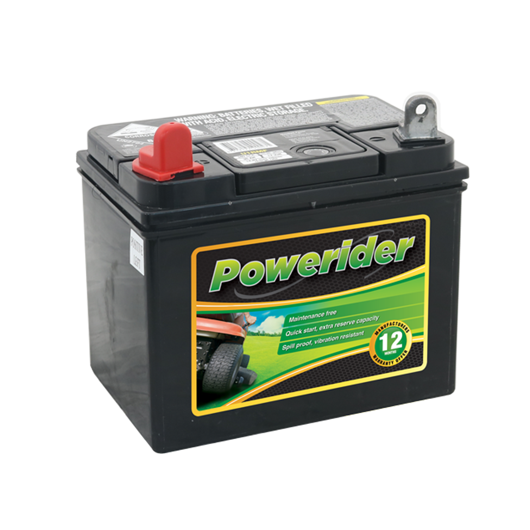 Ride on clearance mower battery 12v