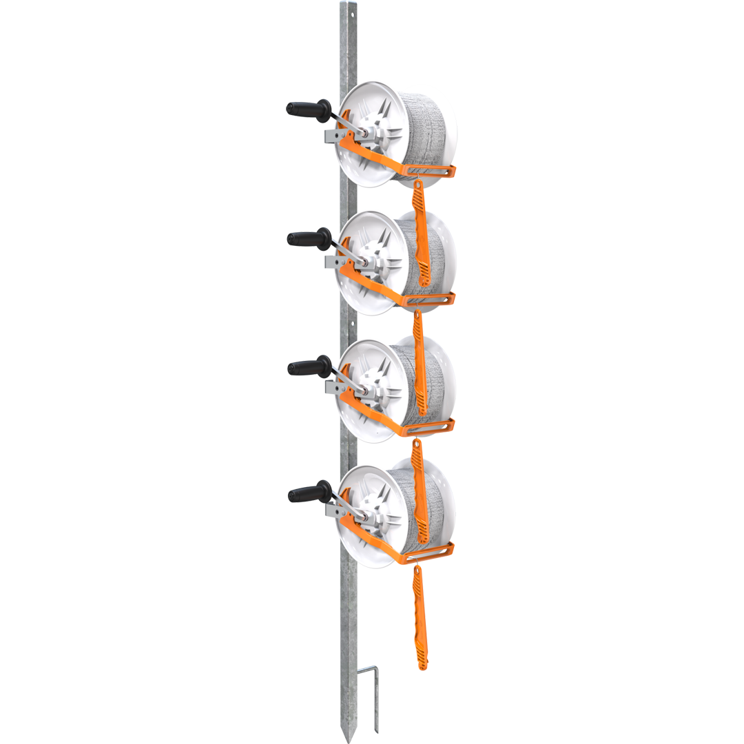 Gallagher Geared Reel Quad And Polywire 500m