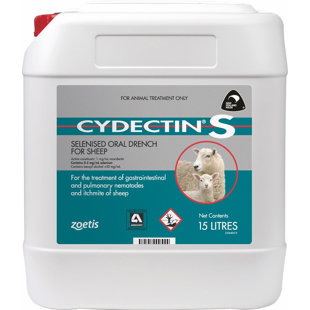 Cydectin Oral Drench Selenium 15L