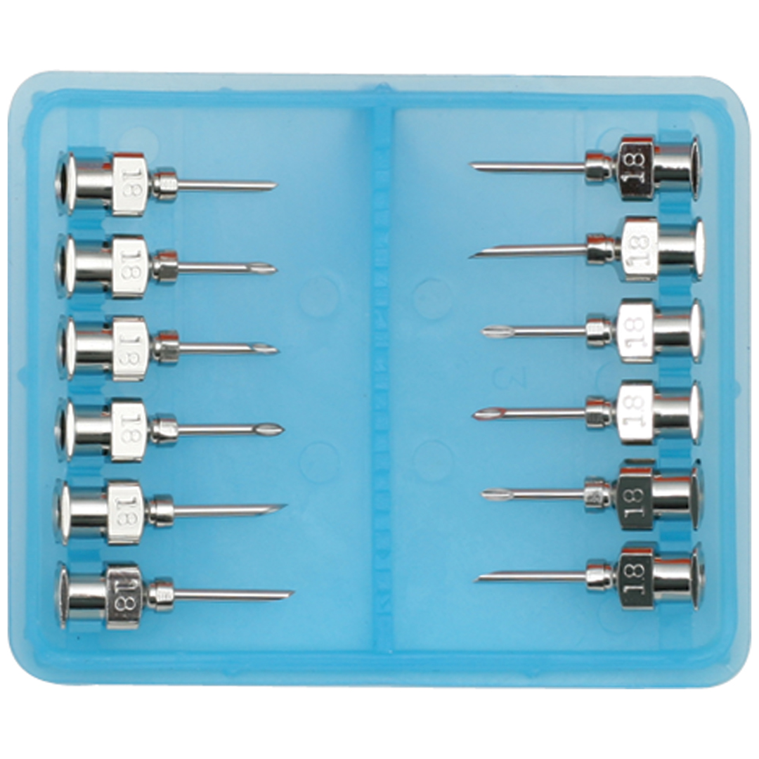 Doctor Needles Stainless Steel 16G x 3/8in 12 Packet
