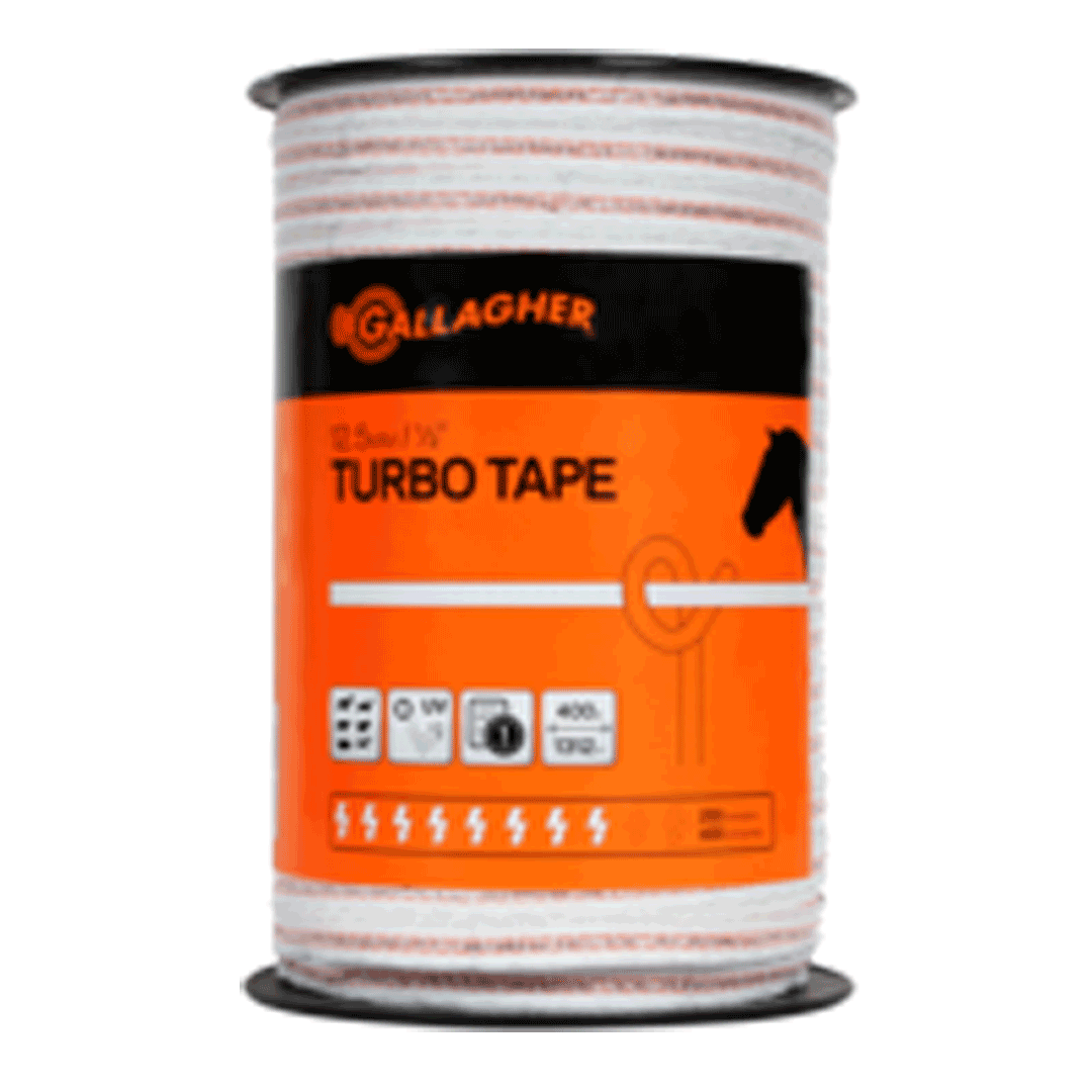 Gallagher Turbo Tape 12.5mm x 400m
