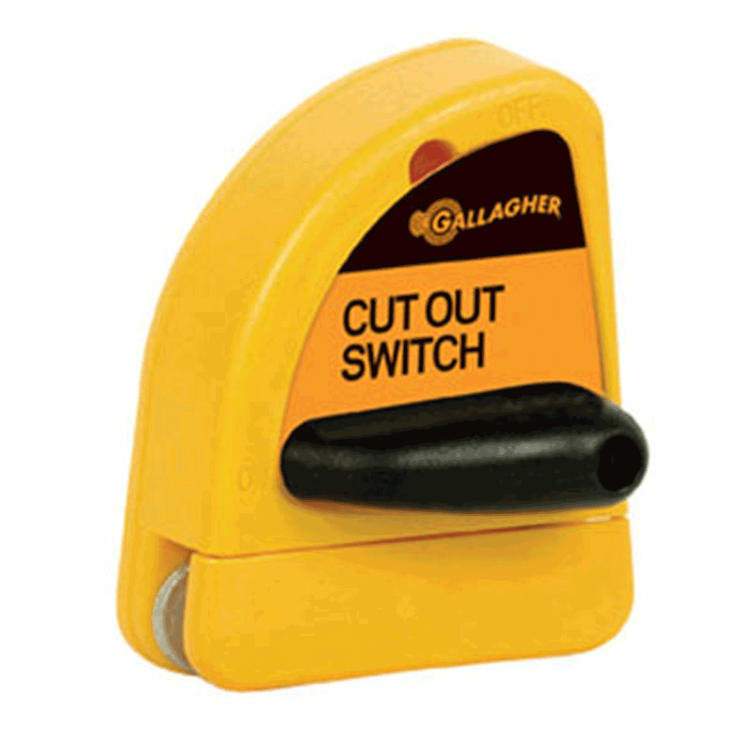 Gallagher Cut Out Switch Yellow