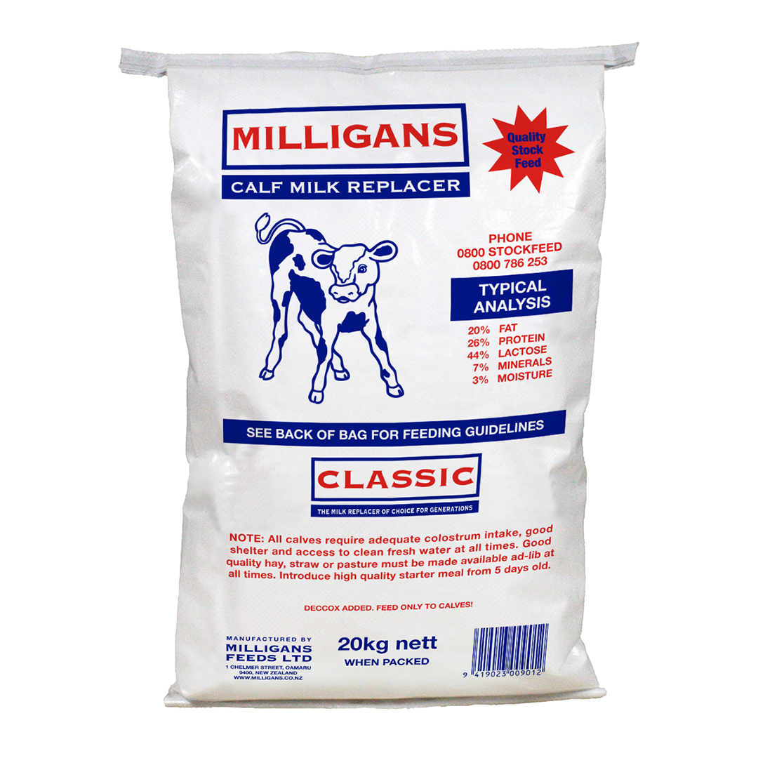 Milligans Classic Calf Milk Replacer 20kg