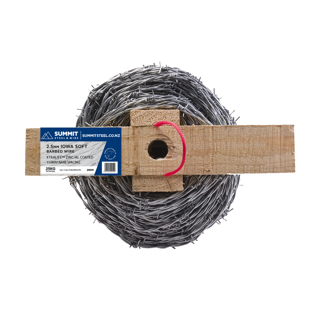 Summit Barbed Wire Soft 2.5mm x 150mm 25kg