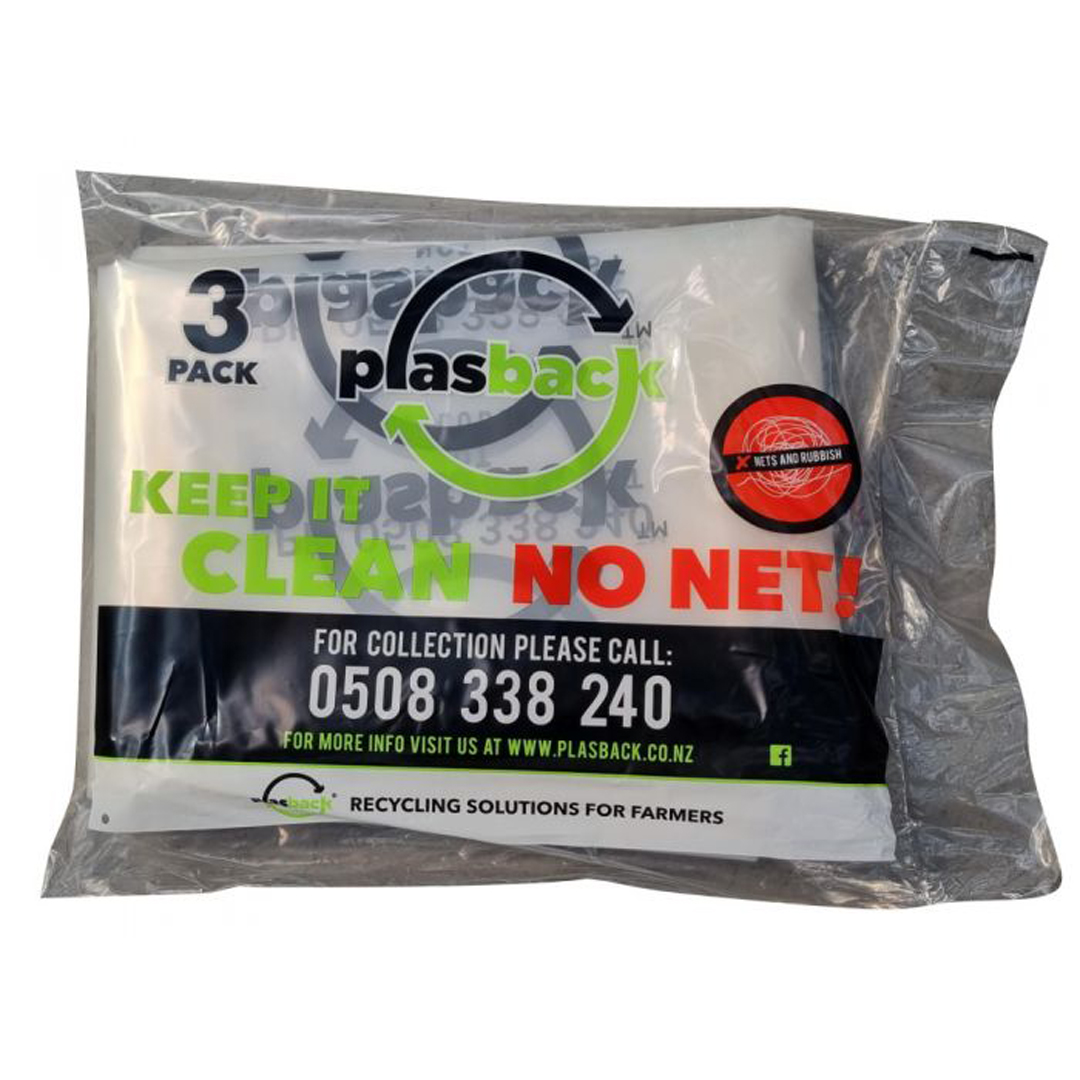Plasback Recycling Bin Liners 3 Packet