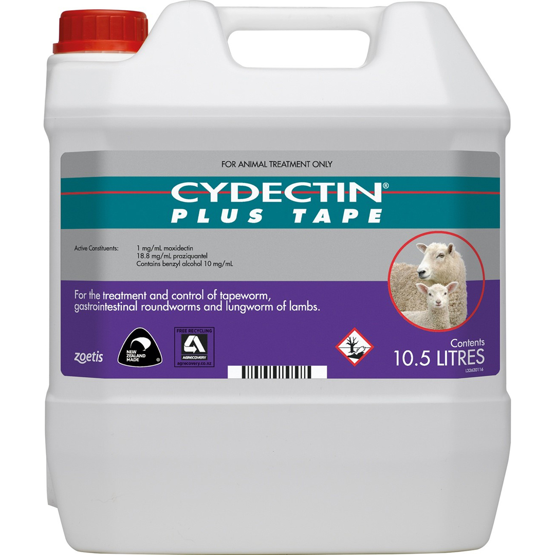 Cydectin Plus Oral Tape For Sheep 10.5L