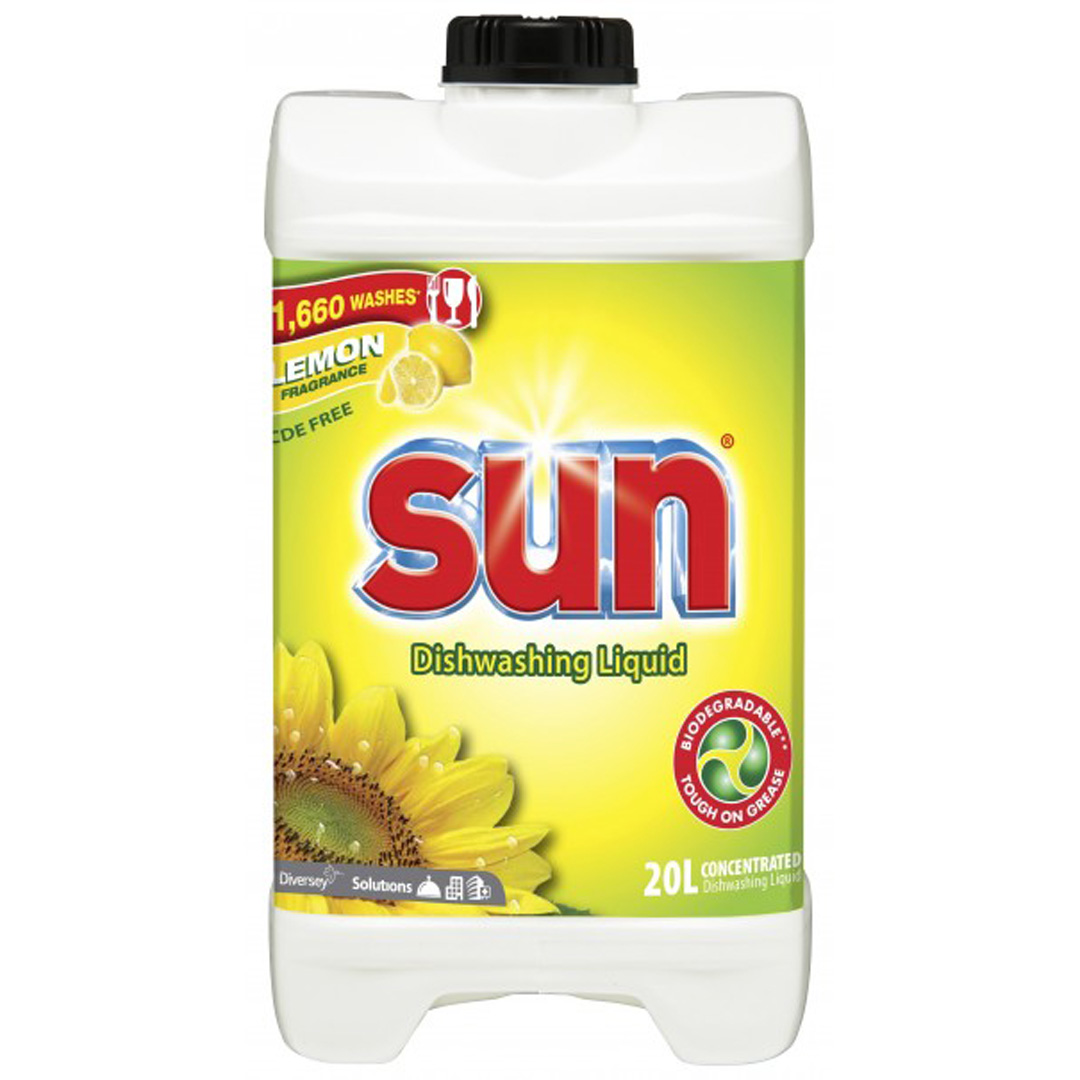 Sun Washing Up Liquid Sunshine Lemon 20L