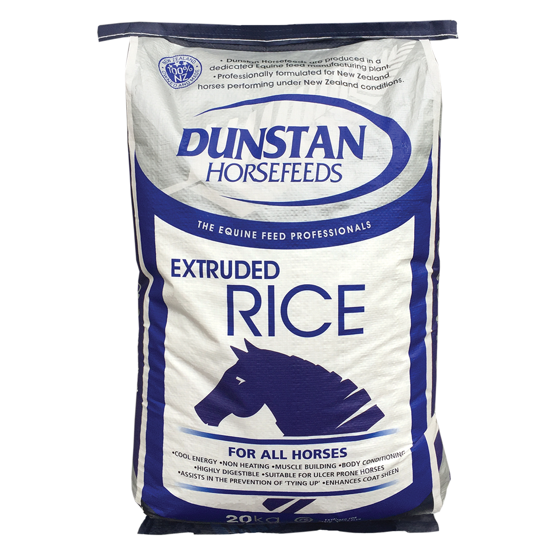 Dunstan Extruded Rice With Rice Bran Oil 20kg