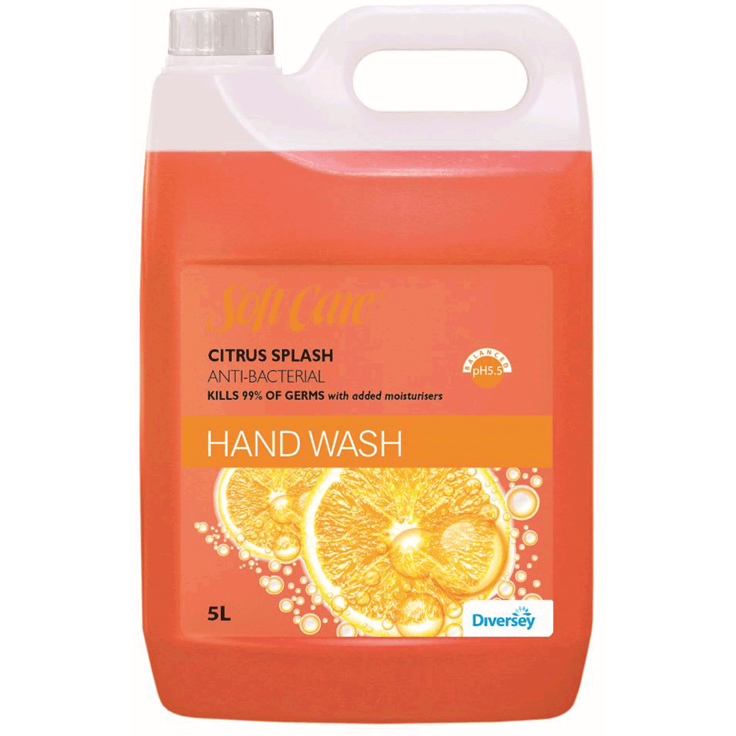 Softcare Citrus Anti Bacterial Hand Wash 5L