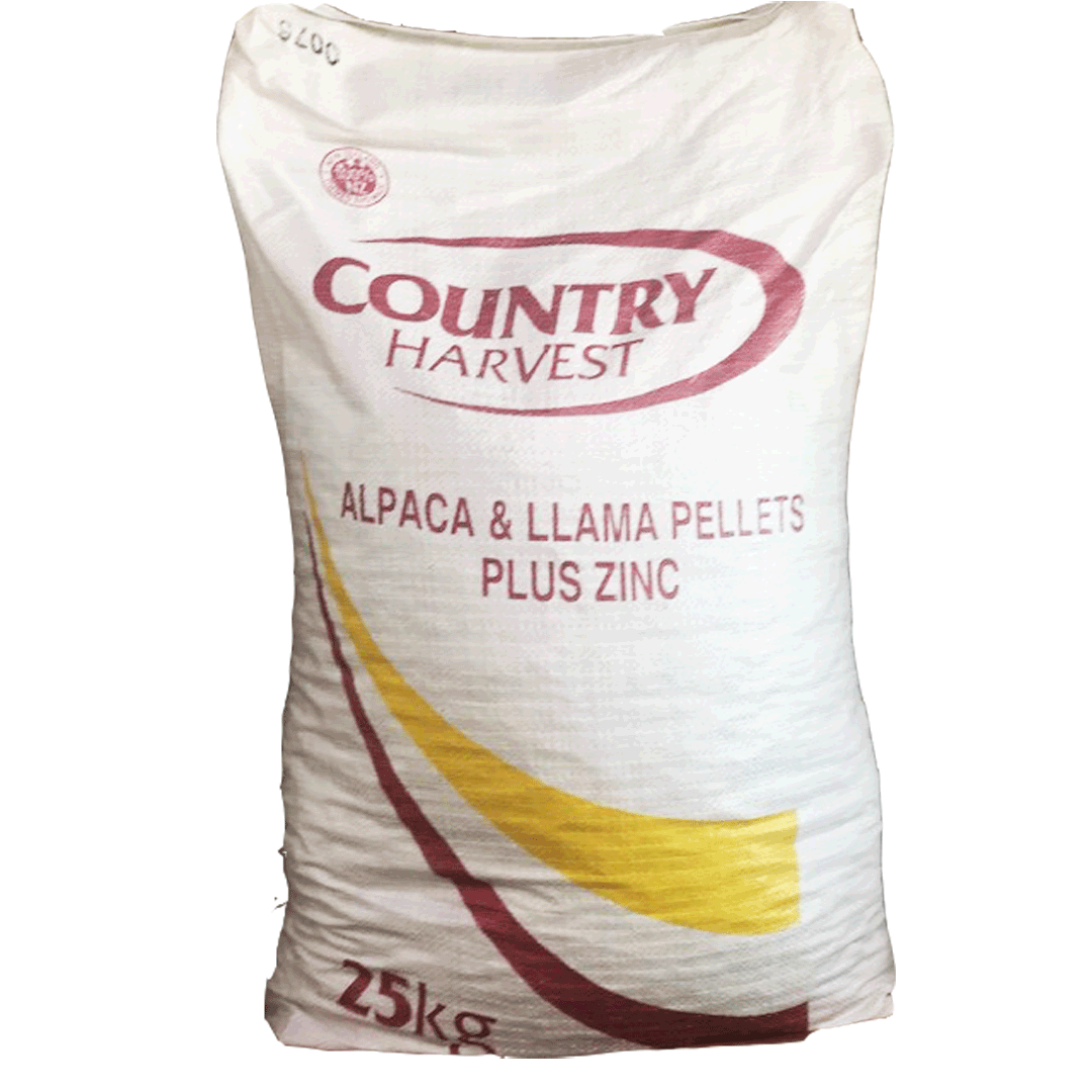 Country Harvest Alpaca Pellets Plus Zinc 25kg