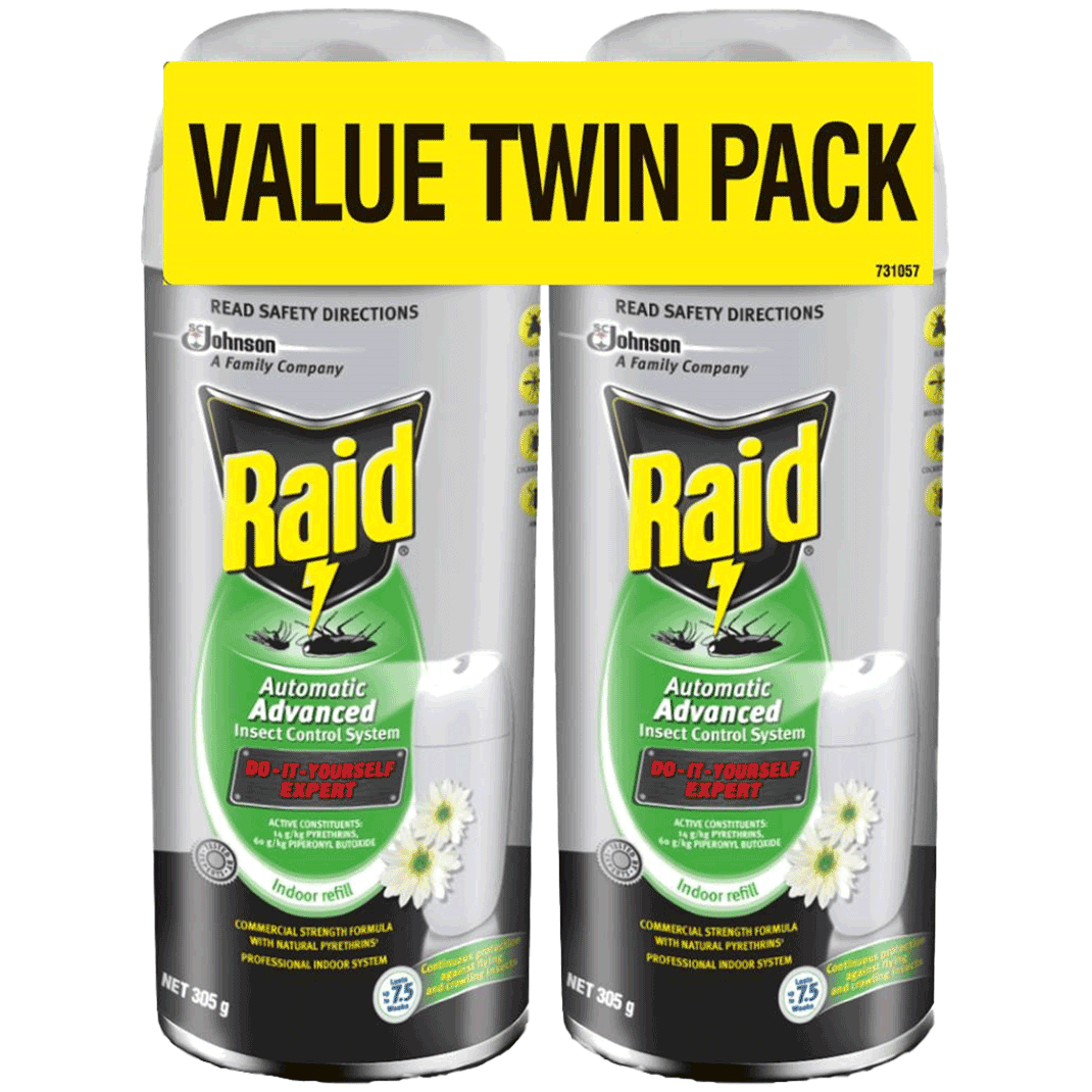 Raid Automatic Insect System Refill 305g 2 Packet