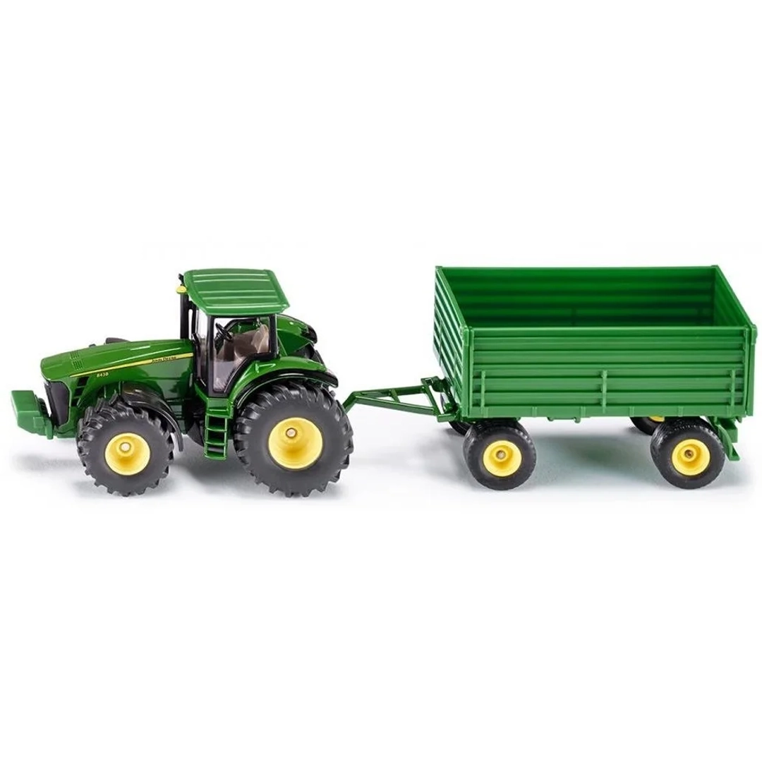 John Deere With Tipping Trailer 1:50