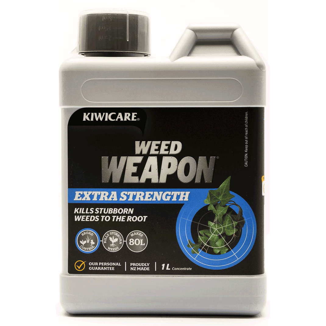 Kiwicare Weed Weapon Extra Strength Herbicide Concentrate 1L