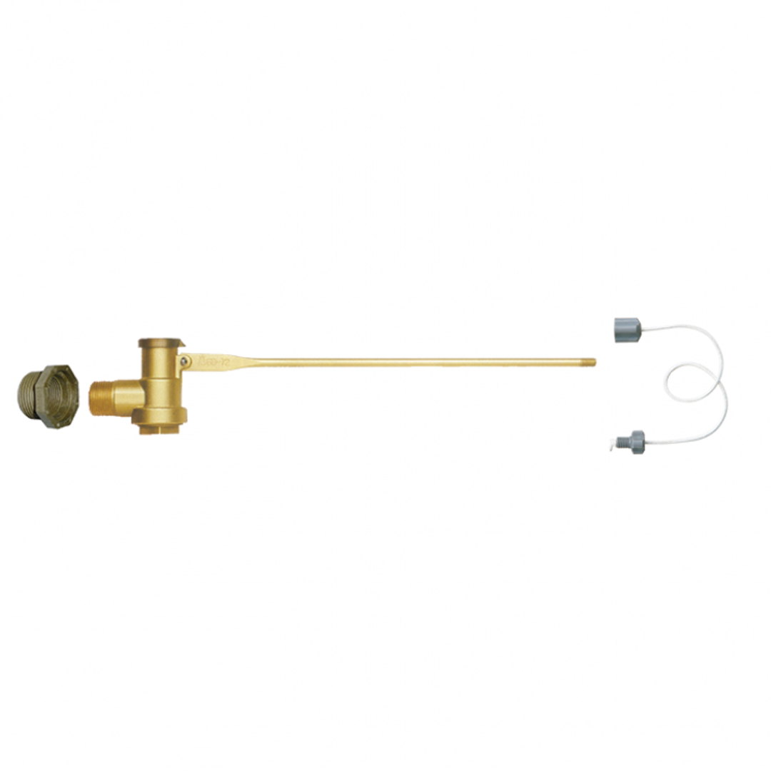 Apex Brass Full Flow Ballcock With Cord 20-25mm