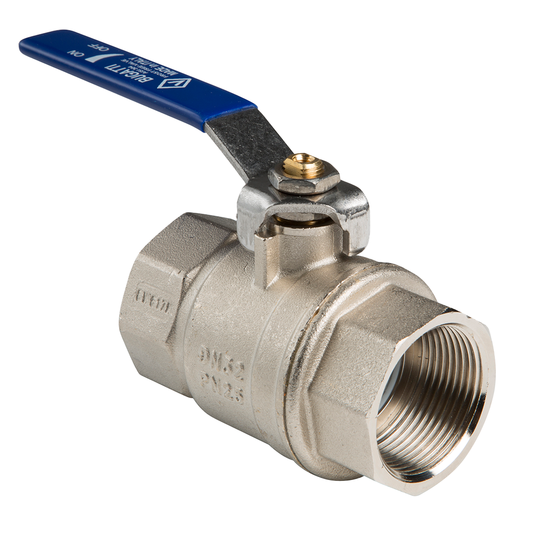Bugatti Ball Valve Frost Free Stainless Steel Handle 32mm